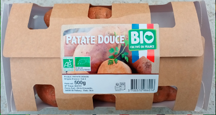 mini colis patate douce BIO Force Sud